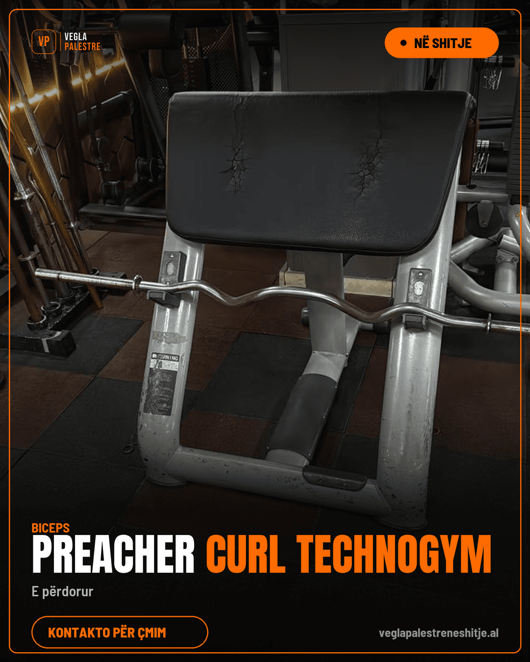Preacher Curl TechnoGym